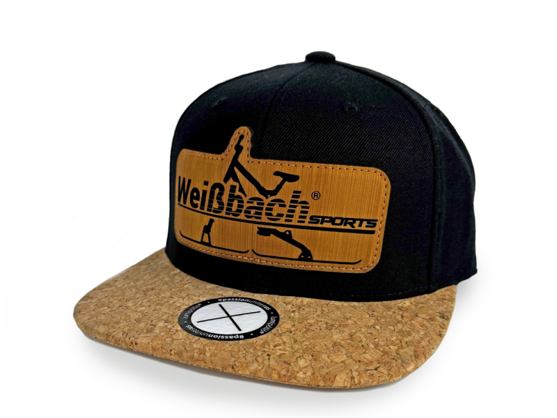 Snapback Kork schräg von vorn Snapback Cap Cork